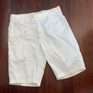 Uniqlo Men’s white Cotton Cargo Shorts Sz S waist 27-30 inch